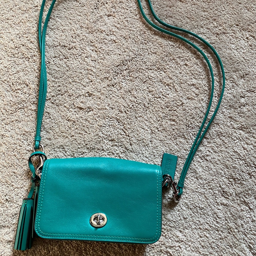 Coach Small Handbag Green